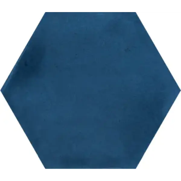 La Fabbrica AVA Small 180042 Navy hexagon 12,4x10,7, afname per doos van 0,5 m²