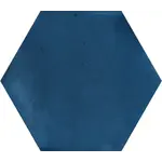 La Fabbrica AVA Small 180042 Navy hexagon 12,4x10,7, afname per doos van 0,5 m²