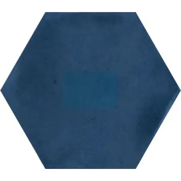 La Fabbrica AVA Small 180042 Navy hexagon 12,4x10,7, afname per doos van 0,5 m²
