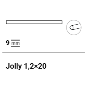 La Fabbrica AVA Small 180088 White Jolly 1,2x20 a 66 stuks
