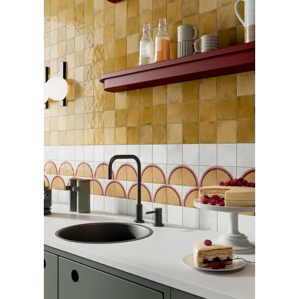 La Fabbrica AVA Small 180068 White 10x10, afname per doos van 0,5 m²