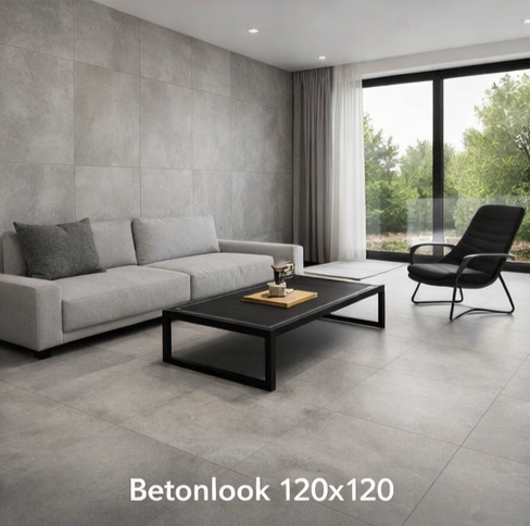 Betonlook 120x120 tegels