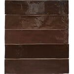 Revoir Paris Studio Brun Retro glossy 6x25, afname per doos van 0,32 m²