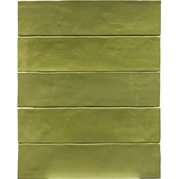 Revoir Paris Studio Matcha glossy 6x25, afname per doos van 0,32 m²