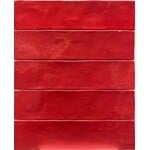 Revoir Paris Studio Carmin glossy 6x25, afname per doos van 0,32 m²