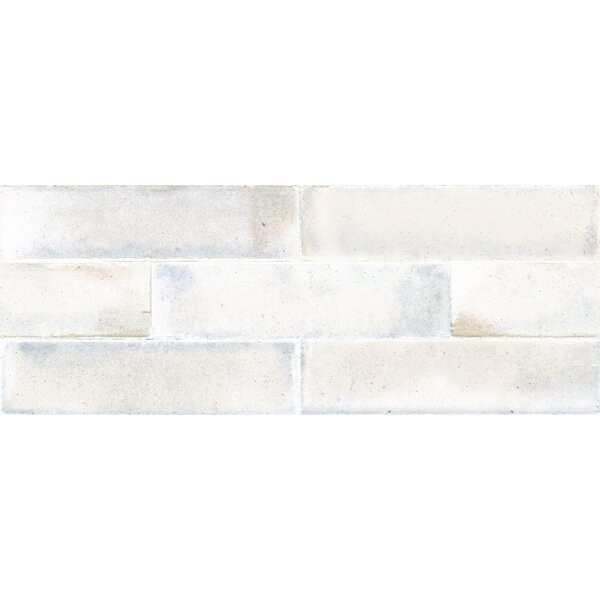 Cifre Jazba White Brillo 6x24,6, afname per doos van 0,5 m²