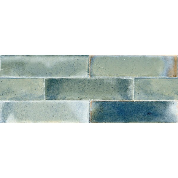 Cifre Jazba Sage Brillo 6x24,6, afname per doos van 0,5 m²