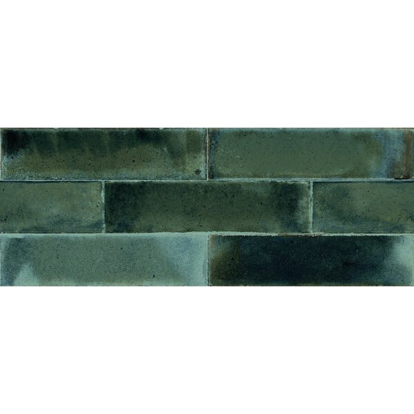 Cifre Jazba Green Brillo 6x24,6, afname per doos van 0,5 m²