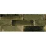 Cifre Jazba Olive Brillo 6x24,6, afname per doos van 0,5 m²