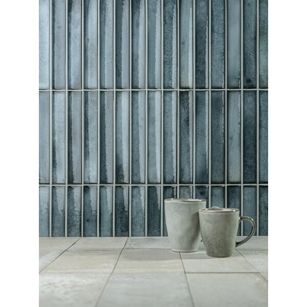 Estudio Ceramico Kanji Sea Blue 11,5x23,1, afname per doos van 0,638 m²