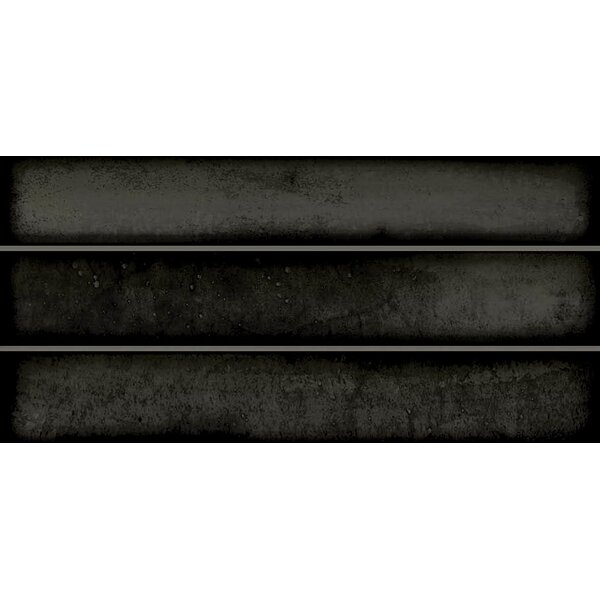 Estudio Ceramico Kanji Black 11,5x23,1, afname per doos van 0,638 m²