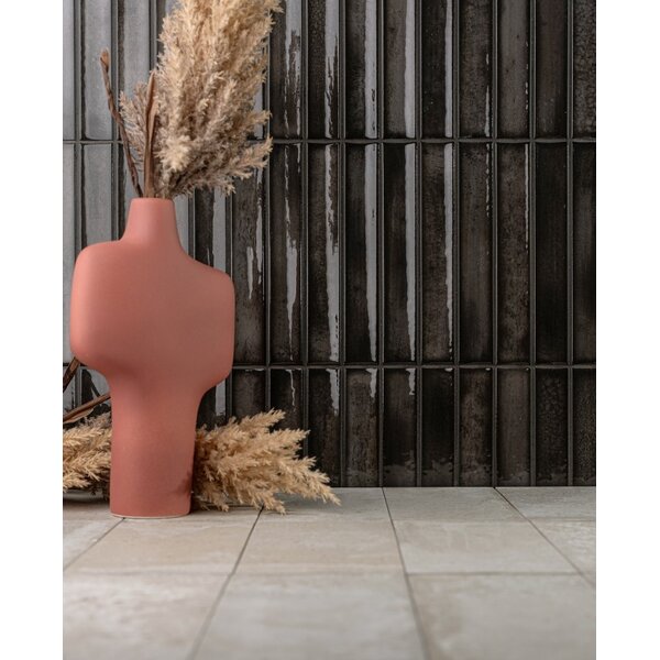 Estudio Ceramico Kanji Black 11,5x23,1, afname per doos van 0,638 m²