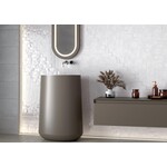 Cifre Lula White Brillo 5x25, afname per doos van 0,6 m²