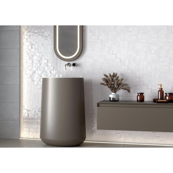 Cifre Lula White Brillo 5x50, afname per doos van 0,6 m²