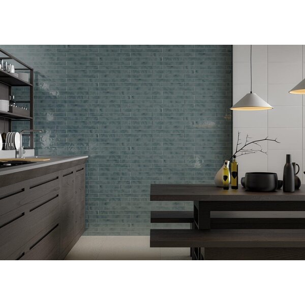 Cifre Lula Aqua Brillo 5x25, afname per doos van 0,6 m²