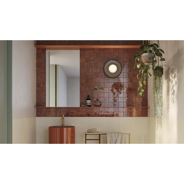 Marazzi Lume 10x10 MQ7Z Caramel Lux, afname per doos van 0,72 m²