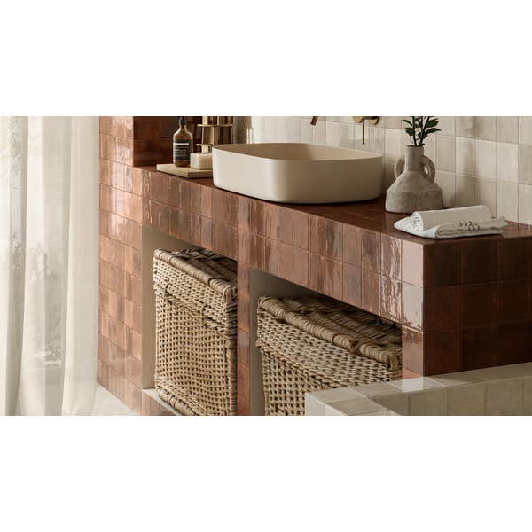 Marazzi Lume 10x10 MQ7Z Caramel Lux, afname per doos van 0,72 m²