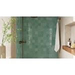 Marazzi Lume 10x10 MQ7U Turquoise Lux, afname per doos van 0,72 m²
