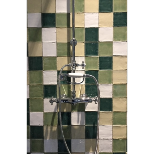 Terre d'Azur Porto F43 groen 10x10, afname per doos van 1 m²