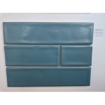 Prachtige wandtegel 6x25 cm a 0.75 m²