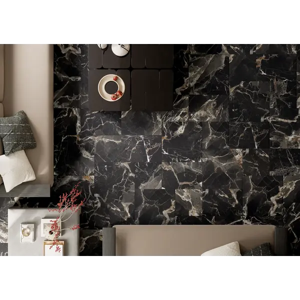 La Fabbrica AVA Venezia 280311 60x60 Black Gold, afname per doos van 1,08 m²