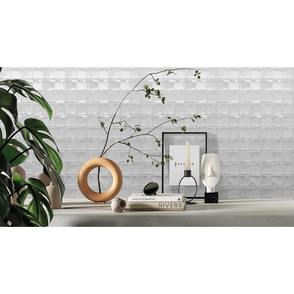Grandeur Almeria Blanco 13x13, afname per doos van 0,5 m²