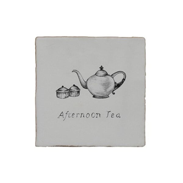 Grandeur Malaga Bone Tea 13x13, afname per doos van 1 stuk