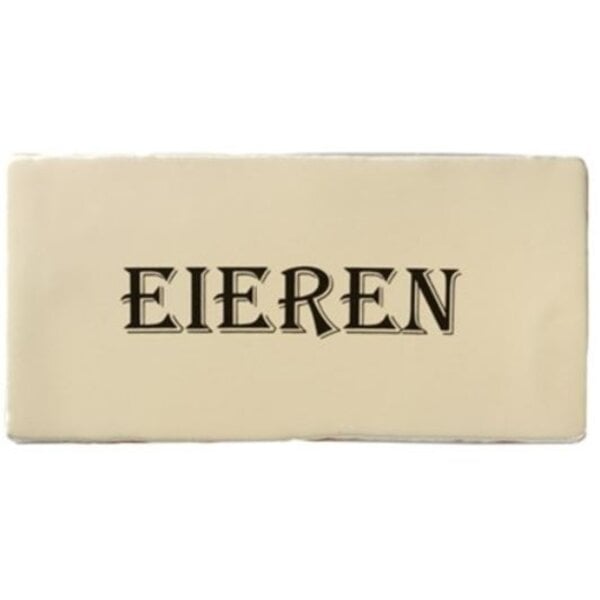 Grandeur Cocina Creme Eieren 7,5x15, afname per stuk