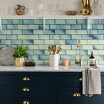 Grandeur Lugo Aqua Marina 7,5x15, afname per doos van 0,5 m²