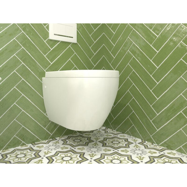 Sottocer Harmony Olive 7,5x30, afname per doos van 1,29 m²