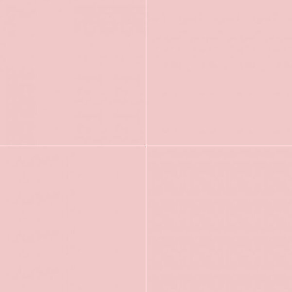 Winckelmans Squares 7x7 cm, vlak op net, rose (RSU), 9 mm dik, afname per doos van 0,51 m²
