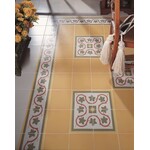 Vives 1900 Amarillo uni 20x20, afname per doos van 1 m²