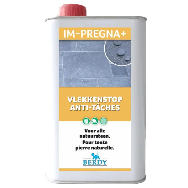 Berdy Impregna+ Vlekkenstop voor natuursteen a 1 liter