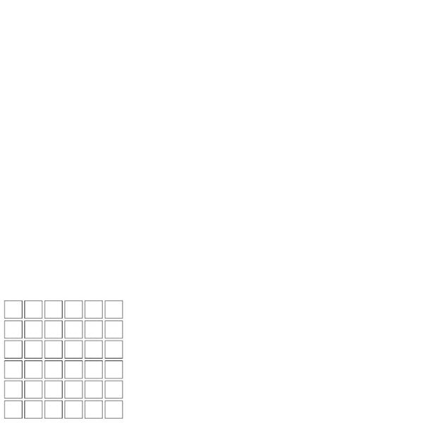 Ermes Aurelia Classy Warm White Mozaiek 5x5 op matje 30x30 cm, afname per doos van 1 m²