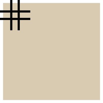 Winckelmans Squares 5x5 cm, vlak op net, ontario (ONT), 5 mm dik a 1,01 m²