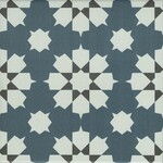La Vilette Benoit Blue 20x20, afname per doos van 1 m²