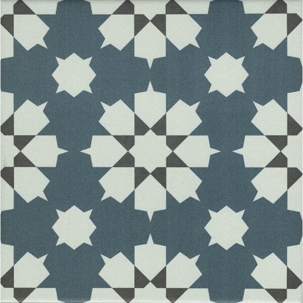 La Vilette Benoit Blue 20x20, afname per doos van 1 m²