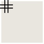 Winckelmans Squares BAS Superblanc 5x5 op net 3mm voeg a 10 vellen van 318mm, dikte 5mm