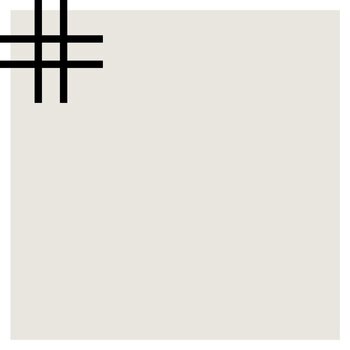 Winckelmans Squares BAS Superblanc 5x5 op net 3mm voeg a 10 vellen van 318mm, dikte 5mm