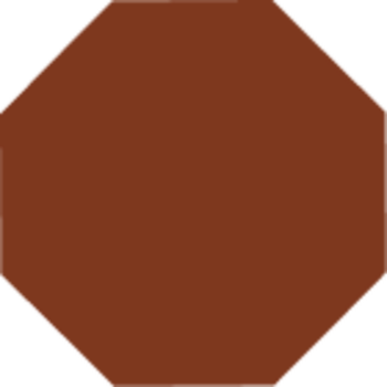 Vitcera Octagon Red 15,1x15,1 cm a 0,5 m²