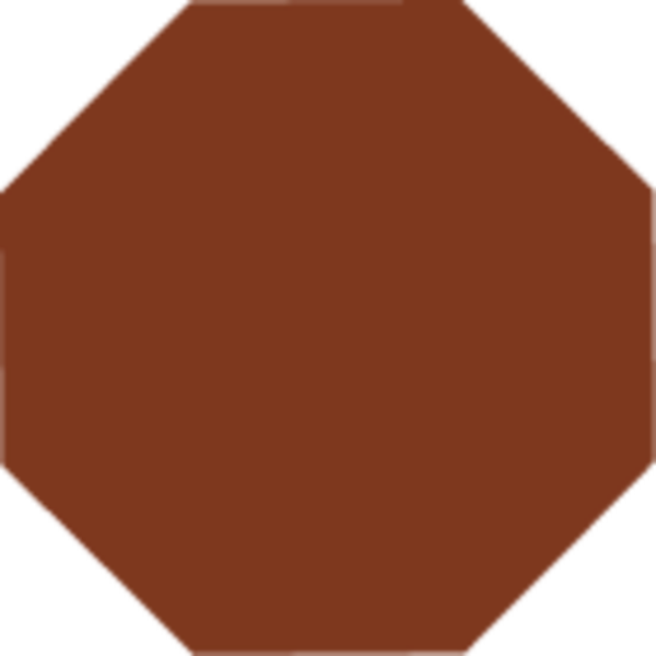 Vitcera Octagon Red 15,1x15,1 cm, afname per doos van 0,5 m²