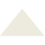 Vitcera Triangle White 5,2x5,2x7,3 cm, afname per doos van 48 stuks