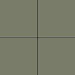 Winckelmans Dots 5x5 cm, vlak, australian green (VEA), 9 mm dik, afname per doos van 25 stuks