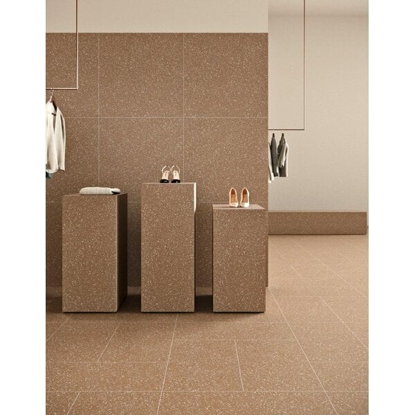 Polis Copper 60x60, afname per doos van 1,08 m²