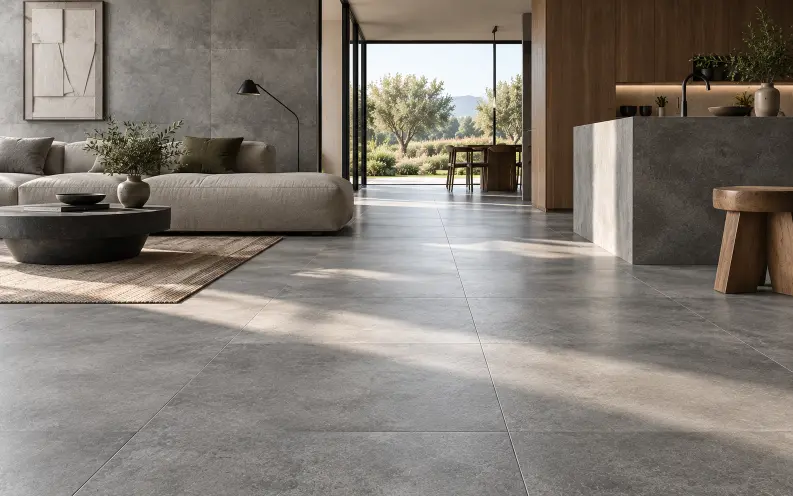 Betonlook vloertegels