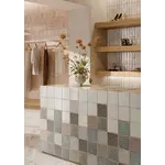 La Fabbrica AVA Wabi Sabi Ren Bianco 15x15, afname per doos van 1,04 m²