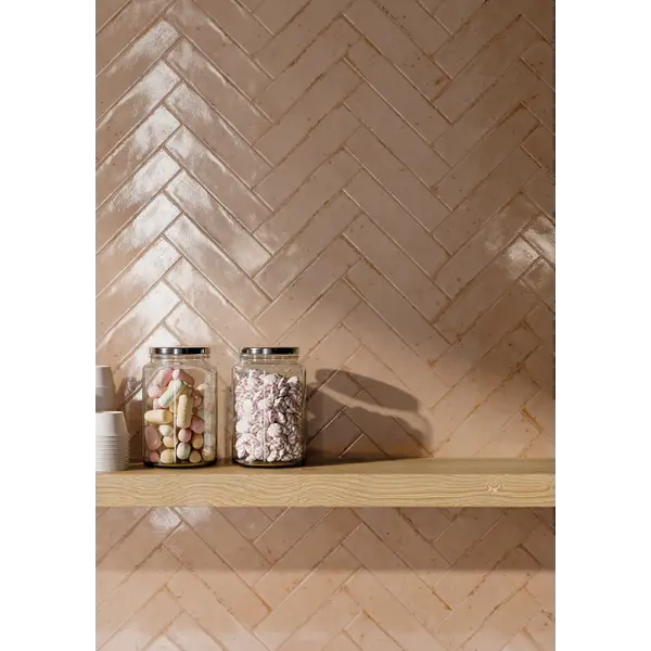 La Fabbrica AVA Wabi Sabi Tsuchi Cipria 15x15, afname per doos van 1,04 m²