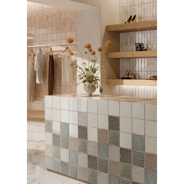 La Fabbrica AVA Wabi Sabi Tsuchi Cipria 15x15, afname per doos van 1,04 m²