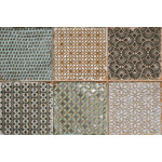La Fabbrica AVA Wabi Sabi Hinode pattern Caldo 15x15, afname per doos van 0,27 m²