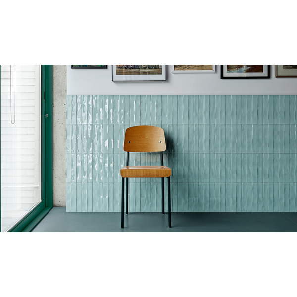 Marazzi Luz 5,3x30 MFLS Azzurro Polvere, afname per doos van 0,54 m²